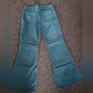 American Eagle corduroy green pants, sz 12